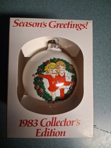 Vintage 1983 Campbell Soup Kids Christmas Ornament