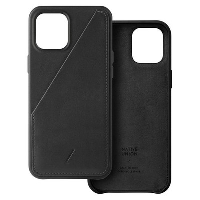 Native Union Clic Card Case iPhone 12 Pro Max echt italienisches Nappaleder