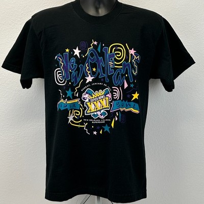Vintage 90s Super Bowl XXXI New Orleans T Shirt Green Bay Packers