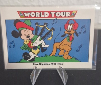 Top Rar 1991 Impel Disney Collector Cards World Tour #187 Mickey´s Fun Guide