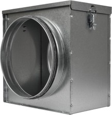 Scatola Filtro Canale 8' Pollici - Filtri Asciugatrice In Linea Acciaio Zincato - Canale Tondo...