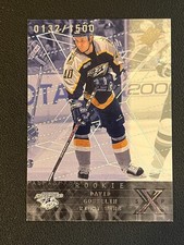 David Gosselin 2000-01 Upper Deck SPX Hockey Rookie /1500 Predators 