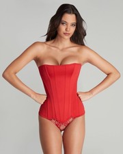 Agent Provocateur Scarlie Red Corset AP3 Medi...