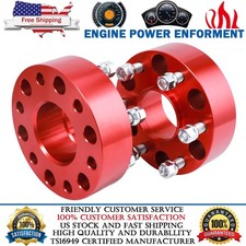 6x5.5 Hub Centric 2 Wheel Spacers Adpters 78.1 Hub Bore For Chevy Gmc Cadillac 6x5.5 Hub Centric 2 Wheel Spacers Adpters 78.1 Hub Bore For Chevy Gmc Cadillac
