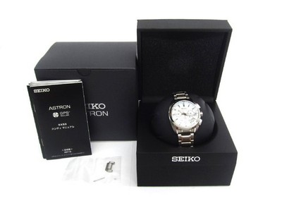 Seiko Astron Silver Men's Watch - SBXC063 for sale online | eBay