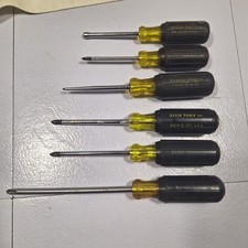 KLEIN CUSHION-GRIP SCREWDRIVER SET 6-PIECE 603-4 650 250-3