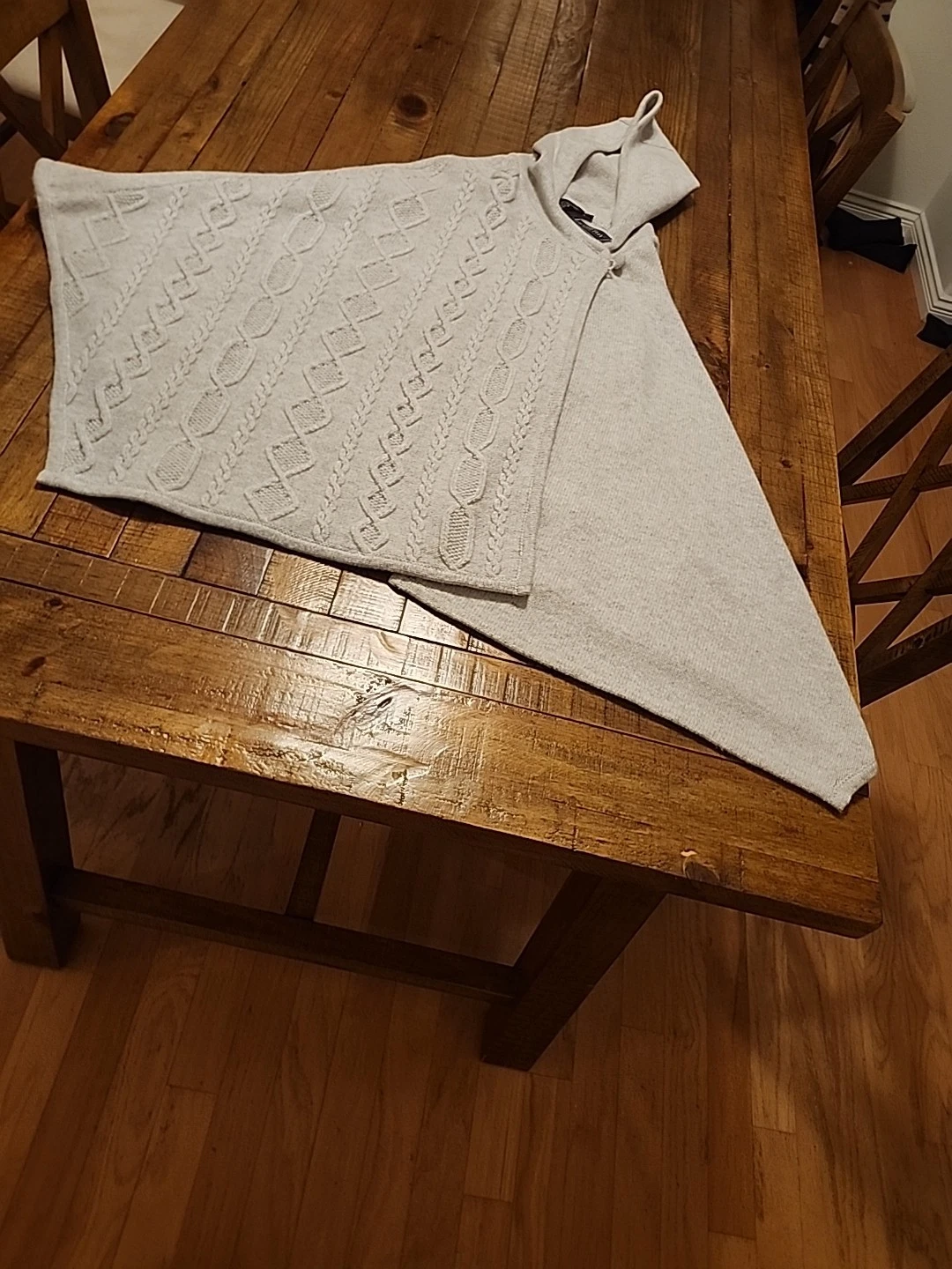 Pendleton Hooded Cape Poncho Wool One Size NEW WITH TAGS