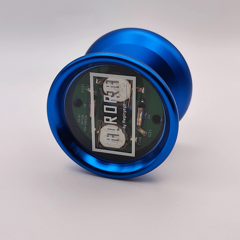 Aurora Y02 by MagicYoYo Unresponsive Metal led light up yo-yo Blue