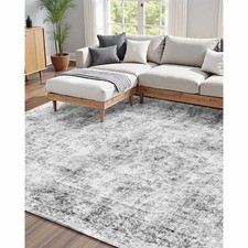 Uimoso Area Rug 6 ft x 9 ft Large Carpet Non Slip Indoor Mat Bedroom Living Room