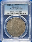 United States 1882 VAM 3, O/S Flush TOP 100 Morgan Dollar 1 Dollar 0.900 Silv...