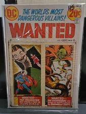 Wanted. the World's Most Dangerous Villains #9 (DC Comics August-September 1973)