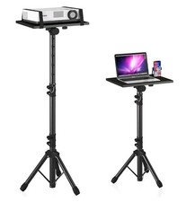 Projector Stand Tripod Adjustable, Laptop Height from 23.5 to 63.5 inches...