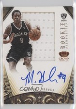2012 Panini Preferred Silhouettes 31/99 MarShon Brooks #329 Rookie Auto RC 9cf