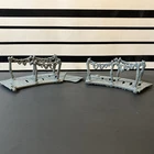 Vintage MOTU He-Man 1984 Snake Mountain Railing Set Of 2 W/Bridge Gray