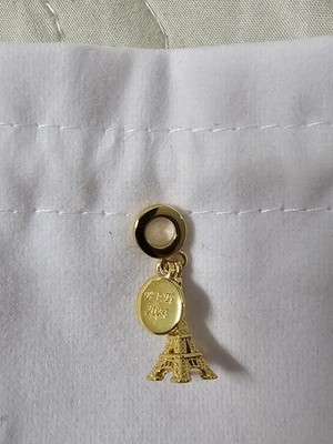Pandora Gold Eiffel Tower Paris Dangle Charm Travel & Places Theme
