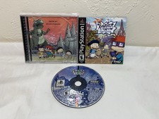 Rugrats in Paris: The Movie Sony PS1 Complete CIB Tested Fast Free Shipping!