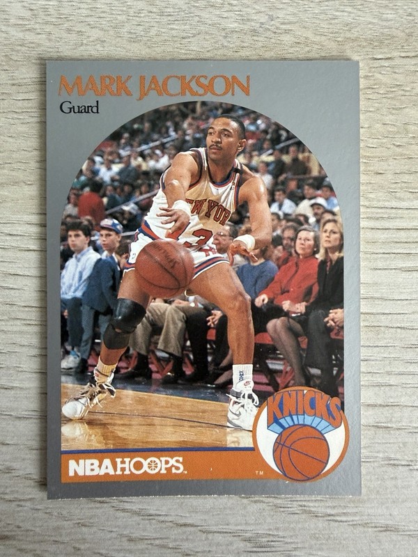 1990-91 NBA Hoops - Mark Jackson #205 Menendez Brothers