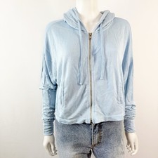 Wildfox ORB Hoodie Slinky Terry Blue Skies Si...