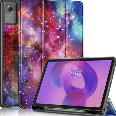 Lenovo Idea Tab Plus Hülle mit Stifthalter Silikon Stoßfest Schutzcase 12,1 Zoll