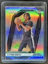 2024-25 Panini Prizm Stephon Castle Silver Rookie RC #234 Spurs
