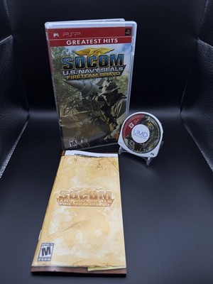 SOCOM: U.S. Navy SEALs Fireteam Bravo (Greatest Hits) (Sony PSP, 2005)   CIB