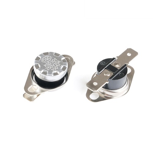 5Pcs KSD301 N.C 100°C Thermostat Temperature Thermal Control Switch 10A 250V - Picture 7 of 10