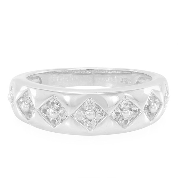 Cavill Ring Sterlingsilber 925 Damen Zirkon 0,79Ct Rund Silber Schmuck-image