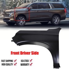 For 2021 2022 2023 Chevy Suburban Tahoe Primed Front Left Fender 84384210 New