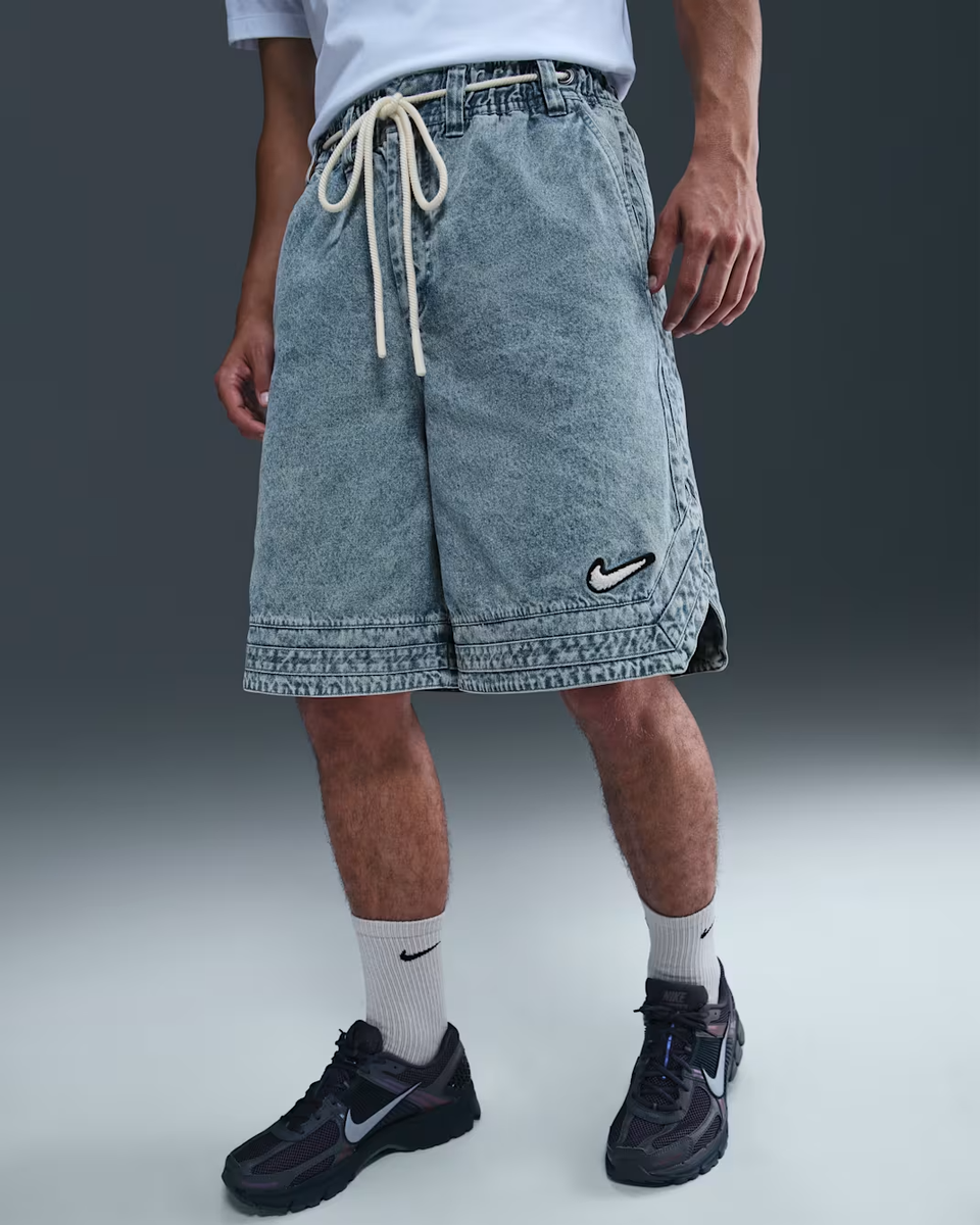 Nike Men's 25.5cm (approx.) Denim Basketball Shorts Size XL