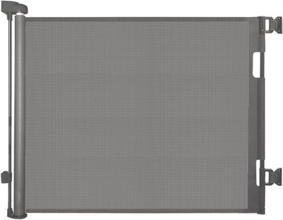 14.2'' H Short Dog Gate Pet Gates Puppy Gate 55'' Wide Step Over Pet Fence, Gray