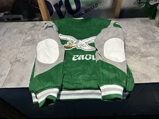 NWT Princess Diana Lady Di Philadelphia Eagles Mitchell & Ness Jacket Coat Small