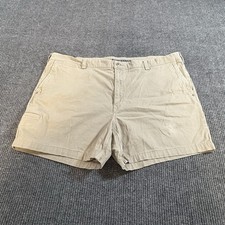 Duluth Trading Shorts Mens 46 FLex Ballroom Cargo Khakis 6 Inseam Relax Twill