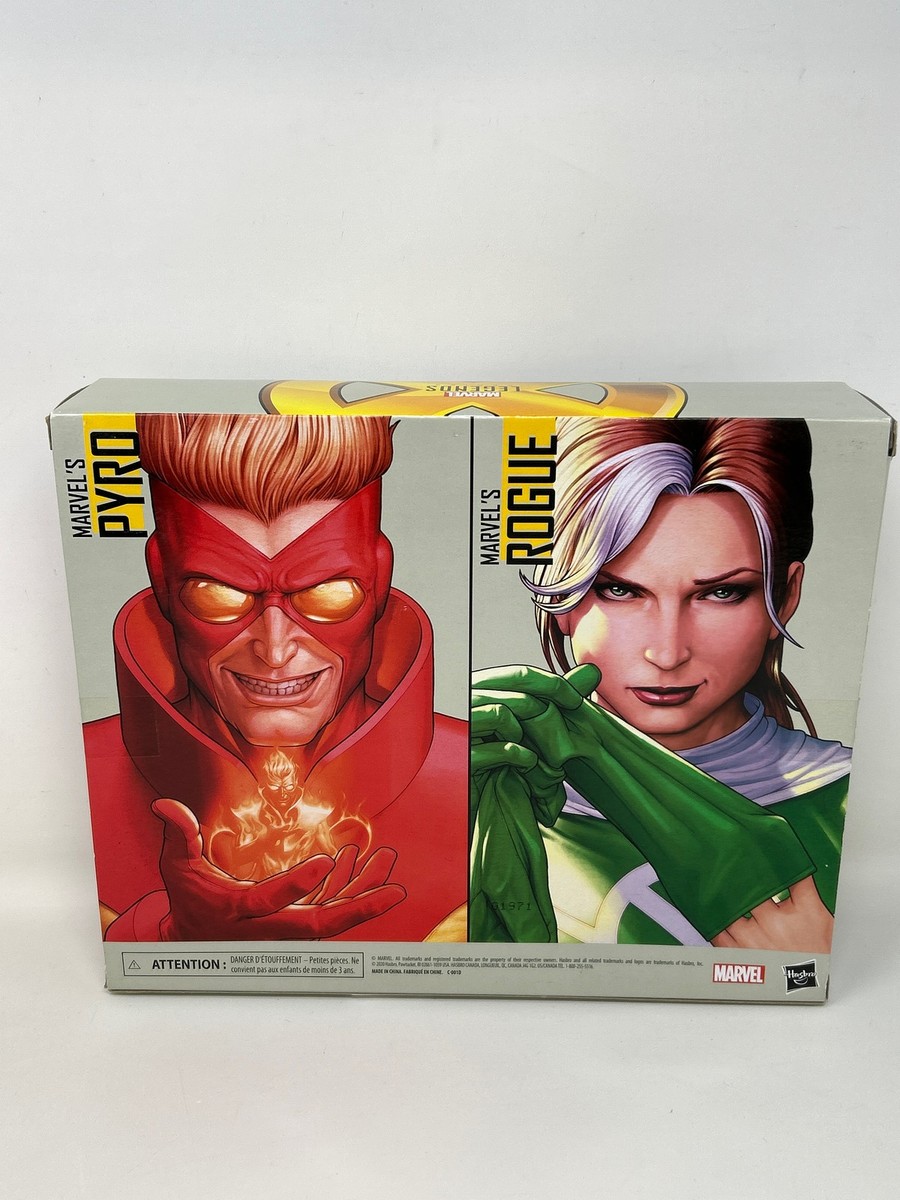 Hasbro Marvel Legends Series Marvel's Rogue and Pyro 6