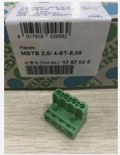 100pcs Phoenix Contact PCB connector plug 1757035 MSTB 2,5/ 4-ST-5,08