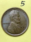 1913 LINCOLN WHEAT CENT,  high condition coin, XF-AU #5