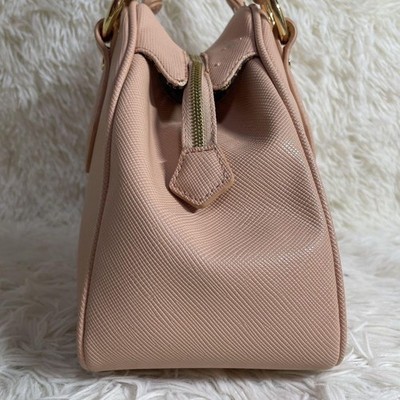 Vivienne Westwood Anglomania Yasmine Pink Leather Handbag #EK ZEA