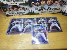 2025 Topps Chrome Update S. Schwellenbach Rookie Refractor, Prism, Base (5)
