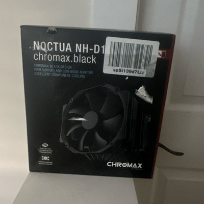 Noctua NH-D15 chromax.black CPU Tower Cooler 140mm PWM Black AM4/AM5