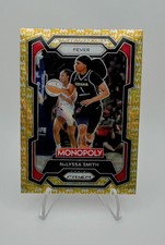 2024 Prizm NALYSSA SMITH Monopoly WNBA Gold Wave /10 🔥 Aces Fever