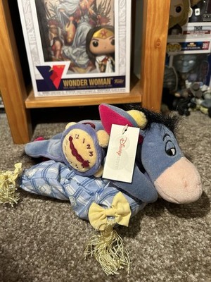 Disney Store Exclusive Winnie The Pooh Teddy - tick tock clock eeyore Plüsch