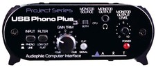 ART USBPHONOPLUSPS Phono Preamp and Audio Interface