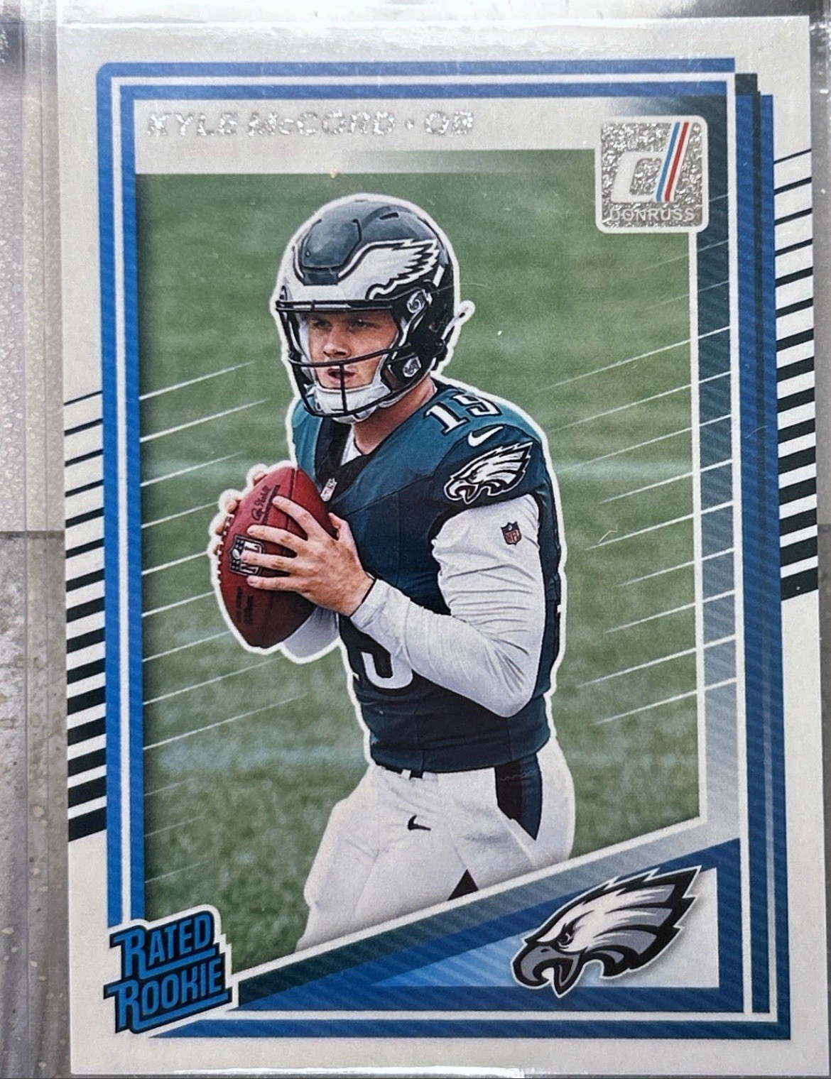 2025 Panini Donruss Football Kyle McCord Rated Rookie #325