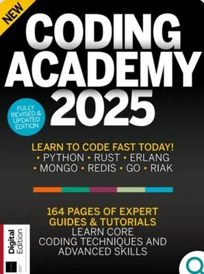 Coding Academy 2025 Issue 12/ LEARN TO CODE FAST TODAY!