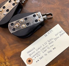 HARKEN 57MM SINGLE 2.25" BLOCK PN#001 UNIVERSAL/LOCKING HEAD 57MM SHEAVE...