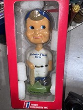 EBBETS FIELD CAFE Twins Enterprise Bobbing Head Doll figure Brooklyn Dodgers box