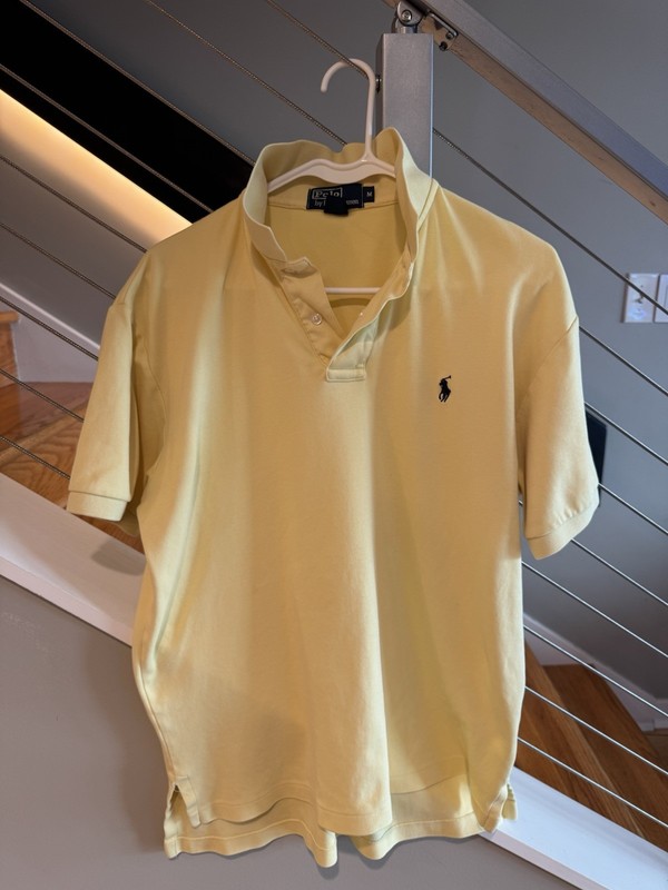Polo By Ralph Lauren Men’s Medium- Yellow