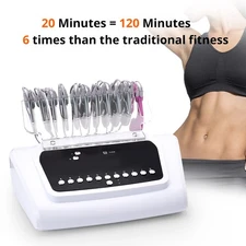 2 in 1 EMS Microcurrent Body Shaper Tighten Electrode Muscle Stimulation Machine