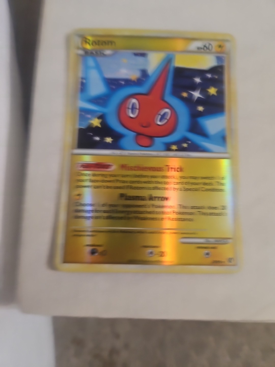 Pokemon TCG - Rotom 20/90 Reverse Holo - Undaunted - LP