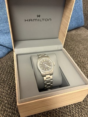 Hamilton Khaki Field Quartz Black Face 33mm Men's Watch - H70225130