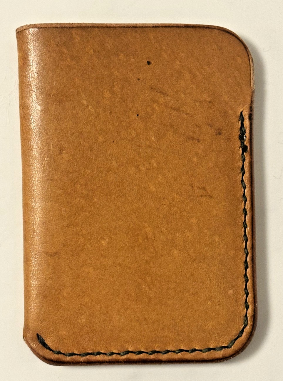 Gold Standard AU Men’s Tan Leather Front Pocket Wallet Slim Card Holder New